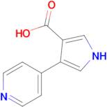 4-(Pyridin-4-yl)-1H-pyrrole-3-carboxylic acid