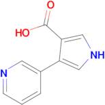 4-(Pyridin-3-yl)-1H-pyrrole-3-carboxylic acid