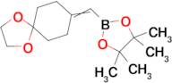 2-(1,4-Dioxaspiro[4.5]decan-8-ylidenemethyl)-4,4,5,5-tetramethyl-1,3,2-dioxaborolane