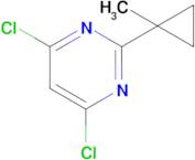 4,6-Dichloro-2-(1-methylcyclopropyl)pyrimidine