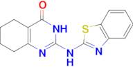 2-(Benzo[d]thiazol-2-ylamino)-5,6,7,8-tetrahydroquinazolin-4(3H)-one