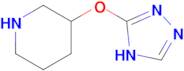 3-(4H-1,2,4-triazol-3-yloxy)piperidine