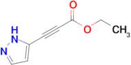 ethyl 3-(1H-pyrazol-5-yl)prop-2-ynoate