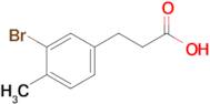 3-(3-Bromo-4-methylphenyl)propanoic acid