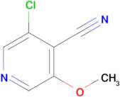 3-Chloro-5-methoxyisonicotinonitrile