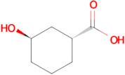 (1R,3R)-3-Hydroxycyclohexanecarboxylic acid