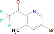 1-(5-Bromo-3-methylpyridin-2-yl)-2,2,2-trifluoroethanone