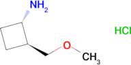 (1S,2S)-2-(Methoxymethyl)cyclobutanamine hydrochloride