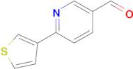 6-(Thiophen-3-yl)nicotinaldehyde