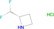 (S)-2-(Difluoromethyl)azetidine hydrochloride