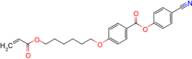 4-Cyanophenyl 4-((6-(acryloyloxy)hexyl)oxy)benzoate