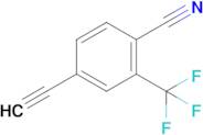 4-Ethynyl-2-(trifluoromethyl)benzonitrile