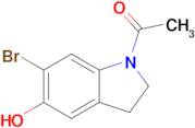 1-(6-Bromo-5-hydroxyindolin-1-yl)ethanone