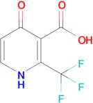 4-oxo-2-(trifluoromethyl)-1,4-dihydropyridine-3-carboxylic acid