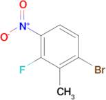 1-Bromo-3-fluoro-2-methyl-4-nitrobenzene