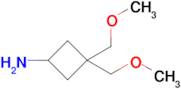 3,3-Bis(methoxymethyl)cyclobutanamine