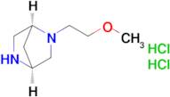 (1S,4S)-2-(2-Methoxyethyl)-2,5-diazabicyclo[2.2.1]heptane dihydrochloride