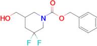 Benzyl 3,3-difluoro-5-(hydroxymethyl)piperidine-1-carboxylate