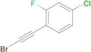 1-(Bromoethynyl)-4-chloro-2-fluorobenzene