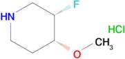 (3S,4R)-3-Fluoro-4-methoxypiperidine hydrochloride