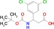 3-((tert-Butoxycarbonyl)amino)-3-(3,5-dichlorophenyl)propanoic acid