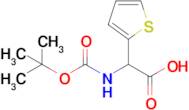 2-((tert-Butoxycarbonyl)amino)-2-(thiophen-2-yl)acetic acid