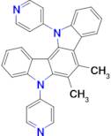 6,7-Dimethyl-5,12-di(pyridin-4-yl)-5,12-dihydroindolo[3,2-a]carbazole