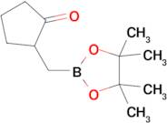 2-((4,4,5,5-Tetramethyl-1,3,2-dioxaborolan-2-yl)methyl)cyclopentanone