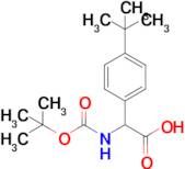 2-((tert-Butoxycarbonyl)amino)-2-(4-(tert-butyl)phenyl)acetic acid