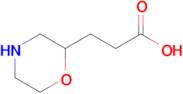 3-(Morpholin-2-yl)propanoic acid