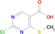 2-Chloro-4-(methylthio)pyrimidine-5-carboxylic acid