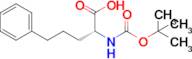 (R)-2-((tert-Butoxycarbonyl)amino)-5-phenylpentanoic acid