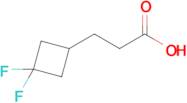 3-(3,3-Difluorocyclobutyl)propanoic acid