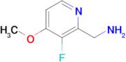 (3-Fluoro-4-methoxypyridin-2-yl)methanamine