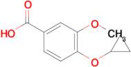 4-Cyclopropoxy-3-methoxybenzoic acid