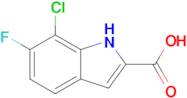 7-Chloro-6-fluoro-1H-indole-2-carboxylic acid