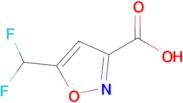 5-(Difluoromethyl)isoxazole-3-carboxylic acid