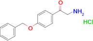 2-Amino-1-(4-(benzyloxy)phenyl)ethanone hydrochloride