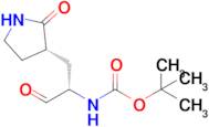 tert-Butyl ((S)-1-oxo-3-((S)-2-oxopyrrolidin-3-yl)propan-2-yl)carbamate