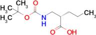 (S)-2-(((tert-Butoxycarbonyl)amino)methyl)pentanoic acid