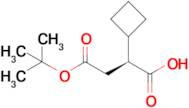 (S)-4-(tert-Butoxy)-2-cyclobutyl-4-oxobutanoic acid