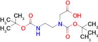 2-((tert-Butoxycarbonyl)(2-((tert-butoxycarbonyl)amino)ethyl)amino)acetic acid