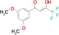 1-(3,5-dimethoxyphenyl)-4,4,4-trifluoro-3-hydroxybut-2-en-1-one