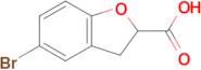 5-Bromo-2,3-dihydrobenzofuran-2-carboxylic acid