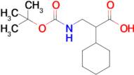 3-((tert-Butoxycarbonyl)amino)-2-cyclohexylpropanoic acid