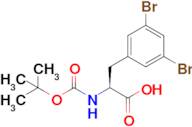 (S)-2-((tert-Butoxycarbonyl)amino)-3-(3,5-dibromophenyl)propanoic acid