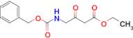 Ethyl 4-(((benzyloxy)carbonyl)amino)-3-oxobutanoate