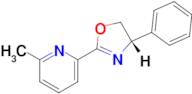 (S)-2-(6-Methylpyridin-2-yl)-4-phenyl-4,5-dihydrooxazole