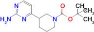 tert-Butyl 3-(2-aminopyrimidin-4-yl)piperidine-1-carboxylate