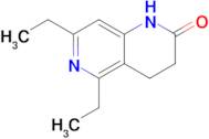 5,7-Diethyl-3,4-dihydro-1,6-naphthyridin-2(1H)-one